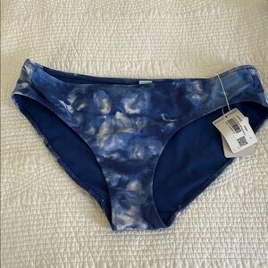 Lululemon Sunshine Ahead Blue Tie-Dye Bikini Bottom